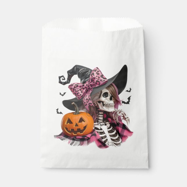 White Favor Bags (Front)