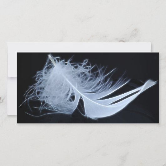 White feather - angelic by nature (Front)
