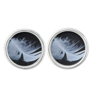 White feather - angelic by nature cufflinks
