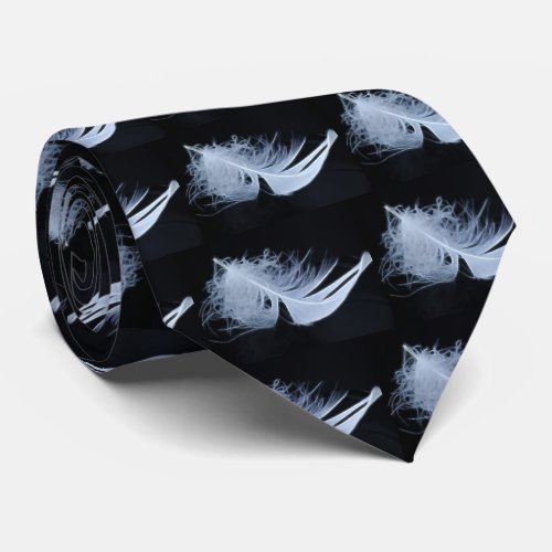White feather _ angelic by nature tie