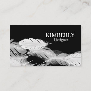 White Feather Business Card
