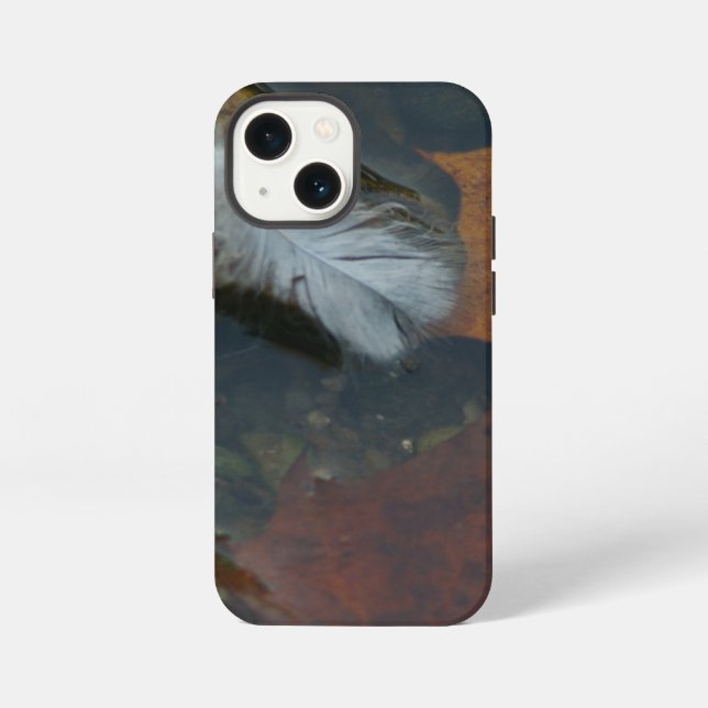White Feather Iphone Case (Back)
