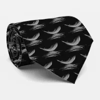 Vintage Trout Flies Fly Fishing Theme Pattern Neck Tie