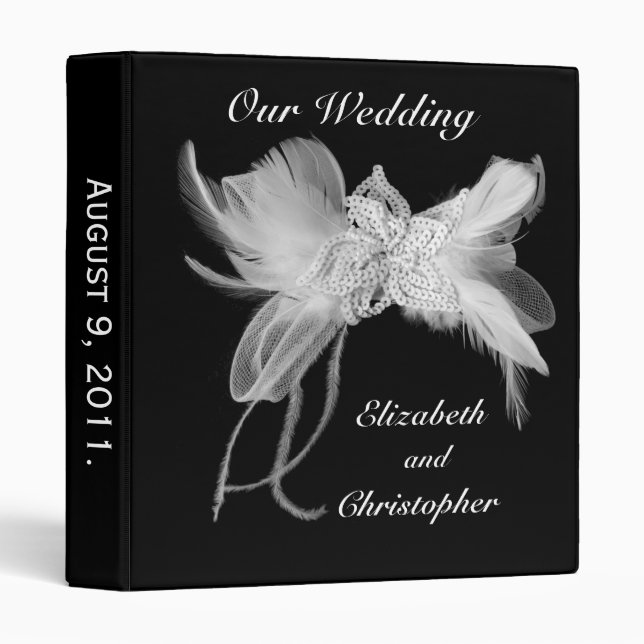White Feathers Binder (Front/Spine)