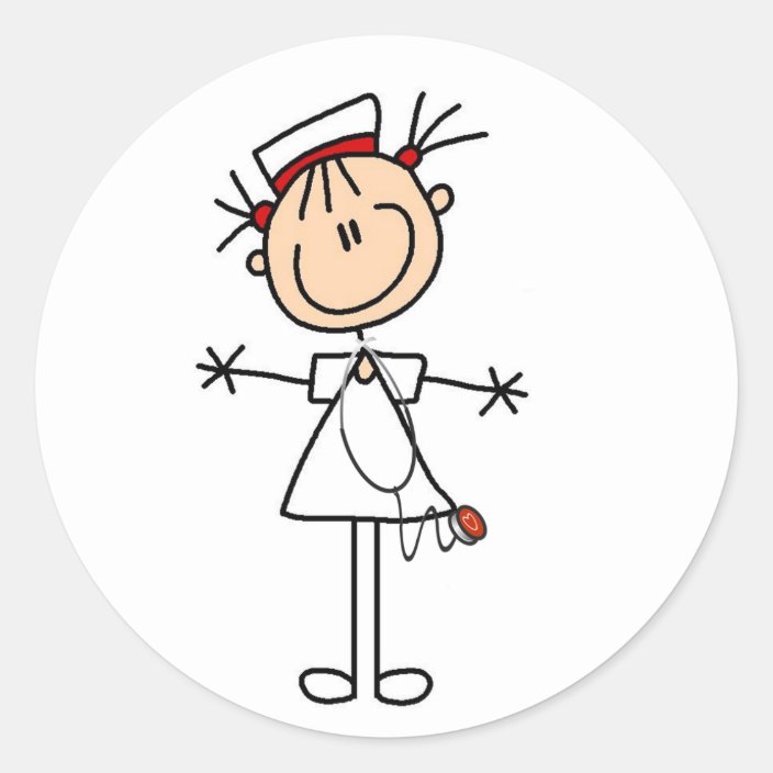 nurse stick figure clip art