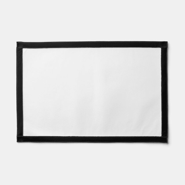  White #FFFFFF, Aqua Haze Pennant (Front)