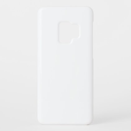 White FFFFFF Case-Mate Samsung Galaxy S9 Case