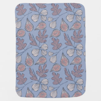 White Figs Baby Blanket