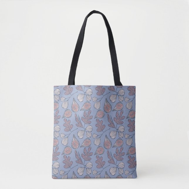 White Figs Tote Bag (Front)