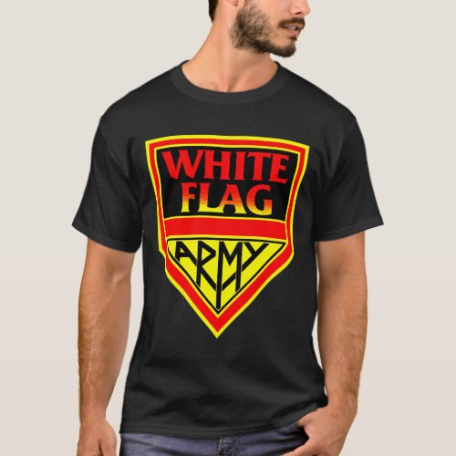 WHITE FLAG ARMY  Customizable Shirt T_Shirt