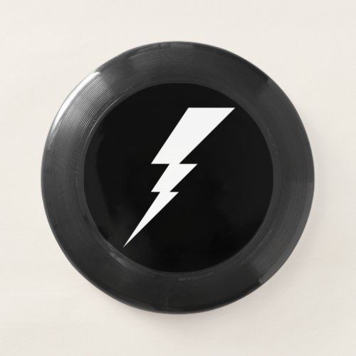 White Flash Lightning Bolt Wham_O Frisbee
