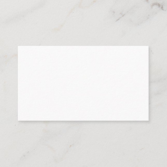 White Flat Place Card (Front)