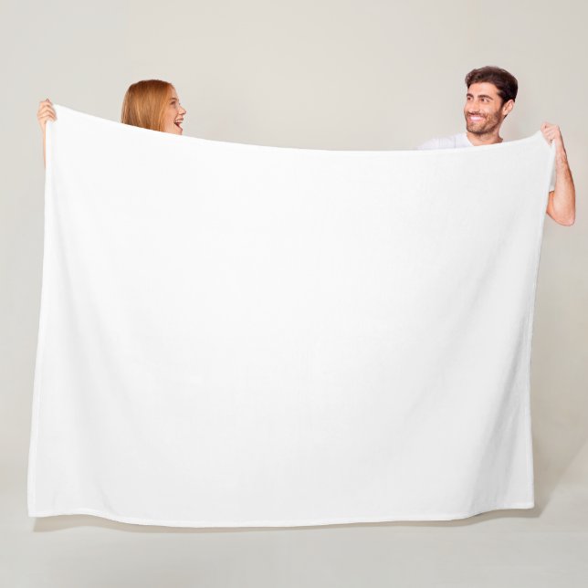 White Fleece Blanket (In Situ)