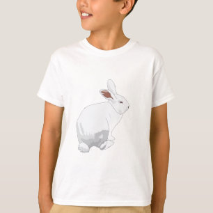 White Flemish Giant Rabbit T-Shirt