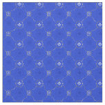 White  Fleur de Lis, French Lili pattern Fabric