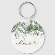 White Floral Custom Bridesmaid Favor 
