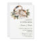 White Floral engagement rings Spanish Wedding Invi