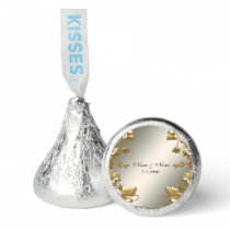 White Floral Gold Ornate Hershey's Kisses® Hershey®'s Kisses®