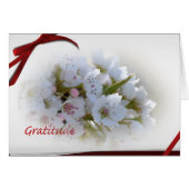 White Floral Gratitude Notes (Front Horizontal)