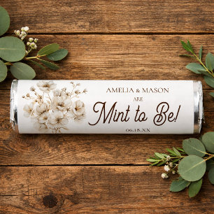 White Floral Wedding Mint to Be Breath Savers®