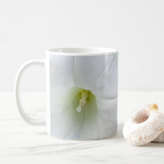 White Flower Coffee Mug