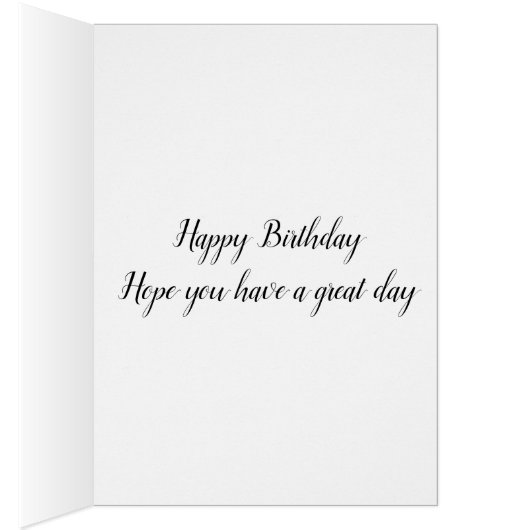 White Flower Happy 26th Birthday (Inside (Right))