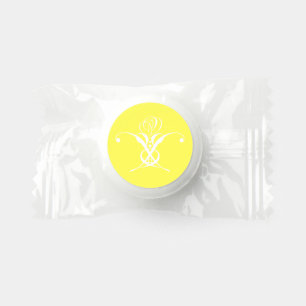 White Flower Pastel Yellow Easter Life Saver® Mints