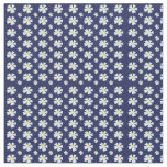 White Flower Pattern Thunder_Cove  Fabric