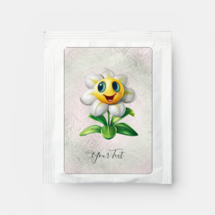 White Flower Tea Bag Drink Mix