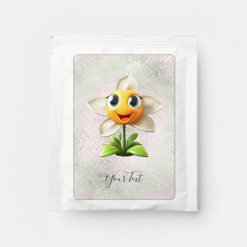 White Flower Tea Bag Drink Mix