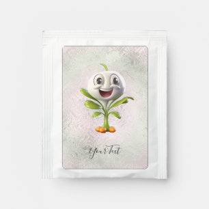 White Flower Tea Bag Drink Mix