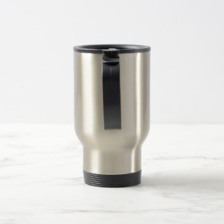 White Flower Travel Mug