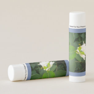 White Flowering Lip Balm
