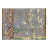 White Flowers on Newsprint Background (Front Horizontal)