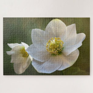 White Flowers Puzzle