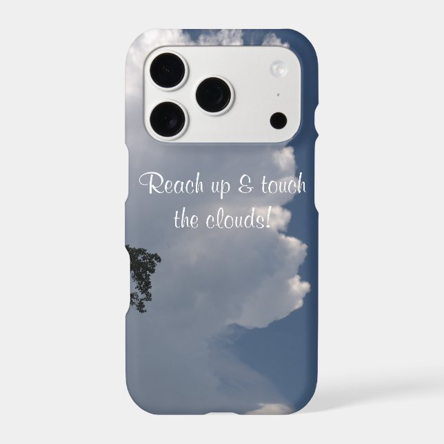 White Fluffy Clouds  Case-Mate iPhone Case (Back)