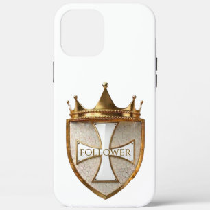 white follower Crest 1phone 17 phone case/cover iPhone 12 Pro Max Case