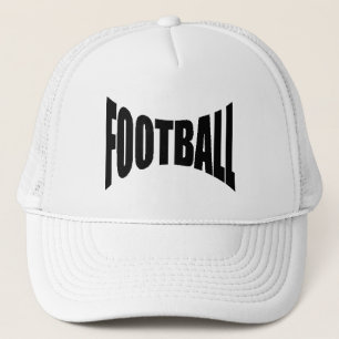 White FOOTBALL Hat