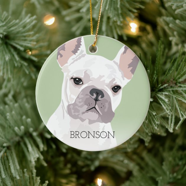 frenchie christmas decorations