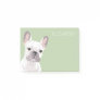 White French Bulldog | Cute Frenchie Post-it Notes