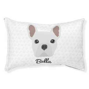White French Bulldog Pet Bed