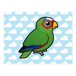 Birdorable White-fronted Parrot Postcard
