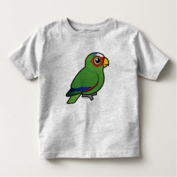 Birdorable White-fronted Parrot Toddler Fine Jersey T-Shirt