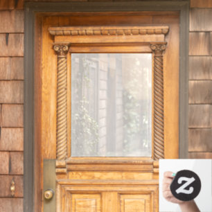 White Frosted Privacy Tint Semi Transparent Window Cling