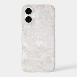 white fur iPhone 17 case