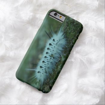 White Fuzzy Caterpillar Iphone 6 Barely There Case by StormythoughtsGifts at Zazzle
