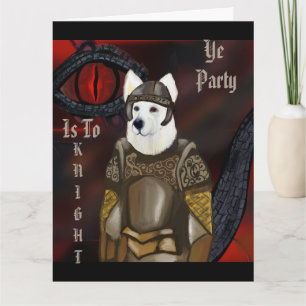 White German Shepherd Card