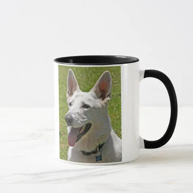 White German Shepherd Coffee Mug | Zazzle