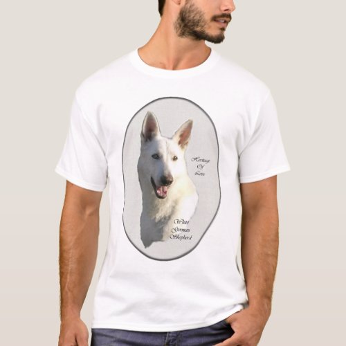 White German Shepherd Gifts T_Shirt