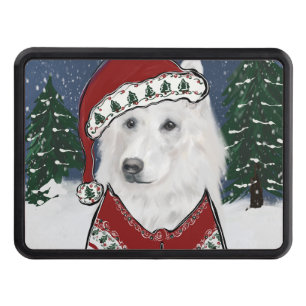 White German Shepherd Hitch Cover